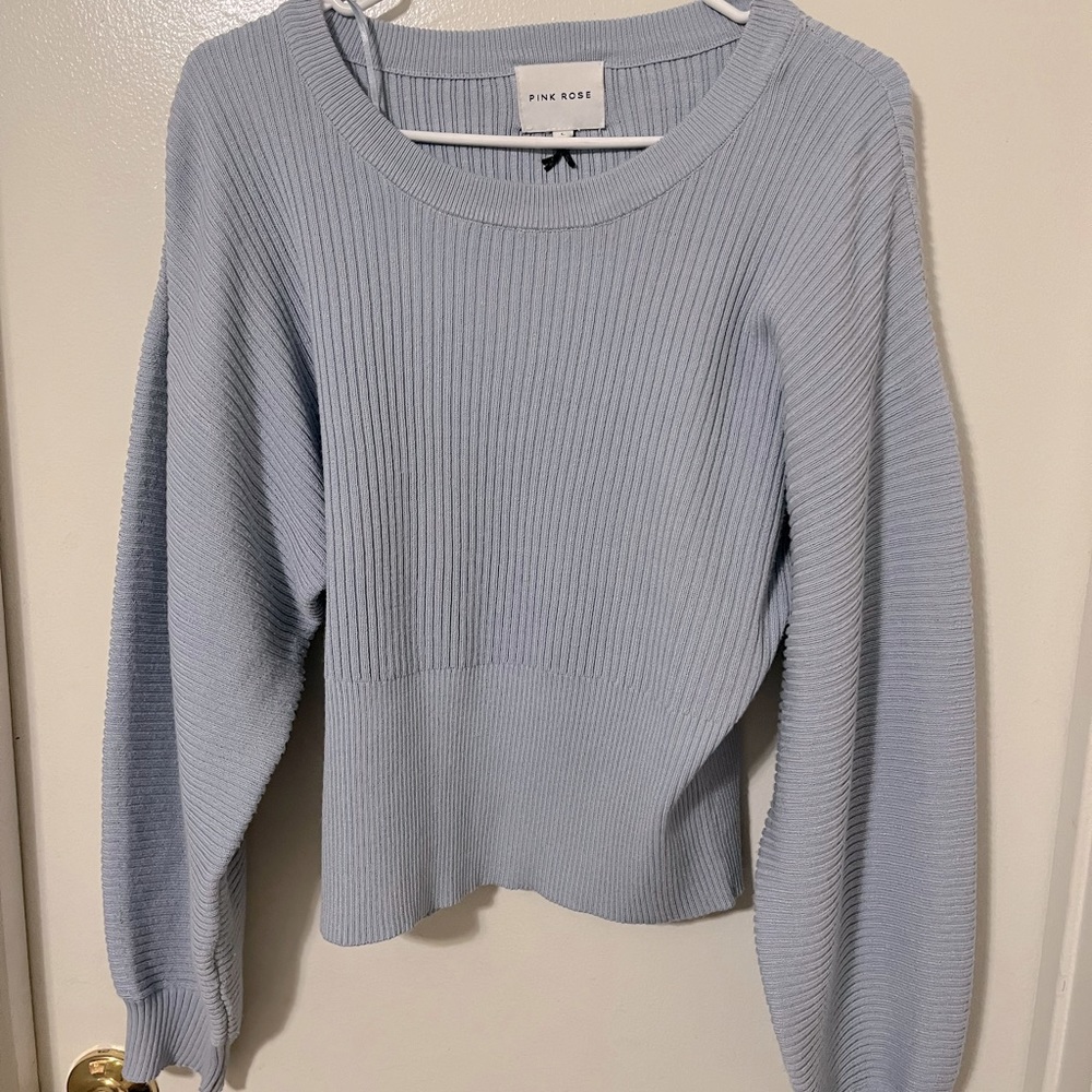 Baby blue long sleeve